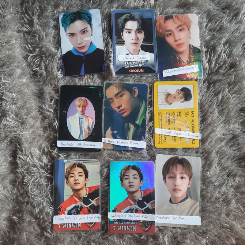 Jual Baca Deskripsi Photocard Pc Nct Wayv Ten Xiaojun Hendery Winwin Id