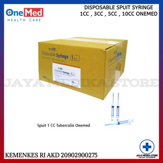 Jual Spuit Disposable Syringe Onemed Cc Cc Cc Cc Cc Per Box