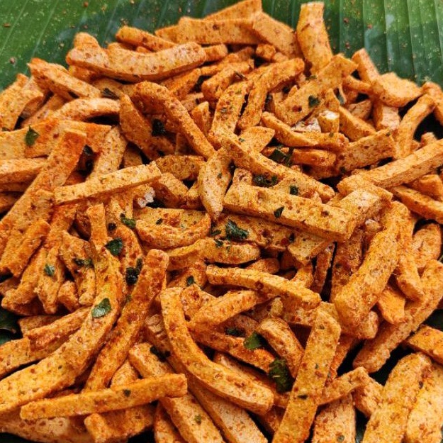 Jual Basreng Pedas Aroma Daun Jeruk 500g Baso Goreng Basreng Pedoo