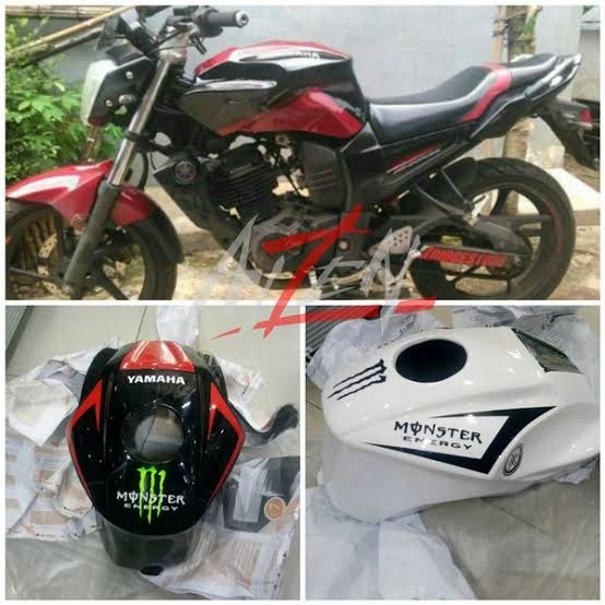 Jual Cover Tangki Yamaha Byson Model Ninja Fi Pnp Shopee Indonesia