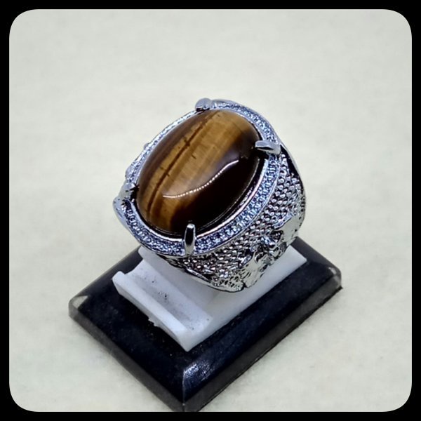 Jual Batu Cincin Batu Akik Biduri Sepah Aka Golden Tiger Eye Termurah