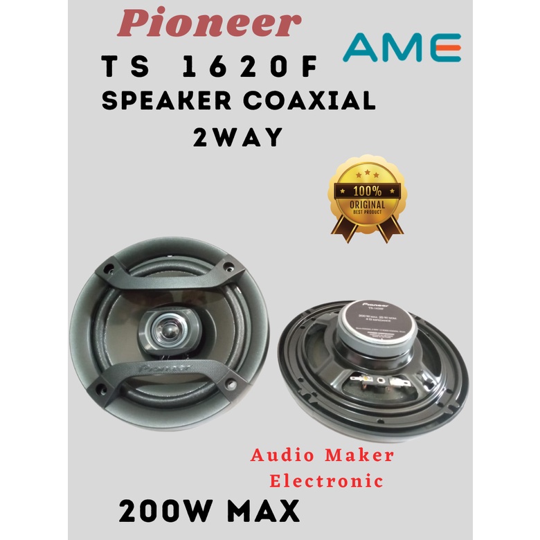 Jual Speaker Coaxial Pioneer TS 1620F 6 5 Inch 2Ways Speaker Pintu