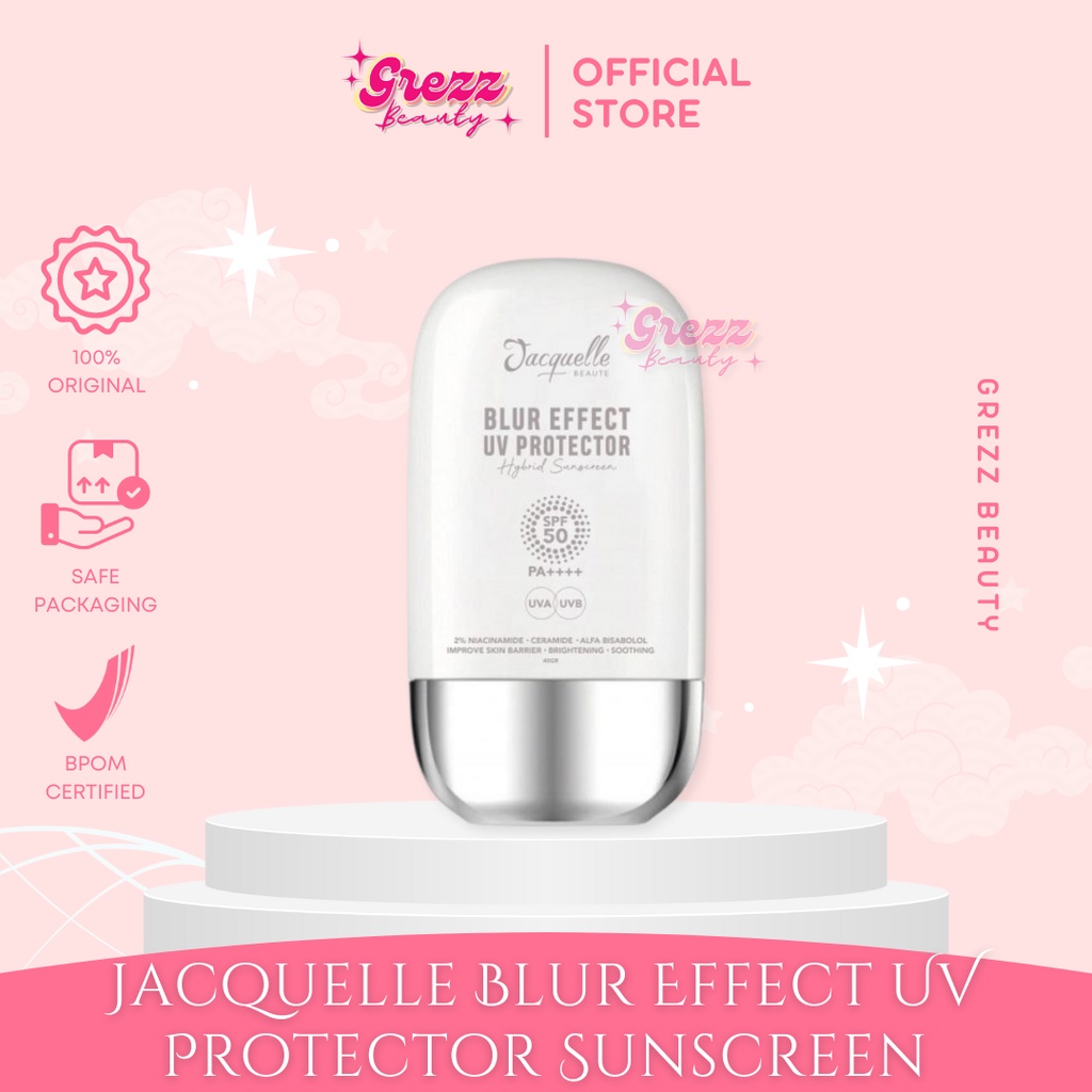 Jual Jacquelle Blur Effect UV Protector Hybrid Sunscreen SPF 50 PA