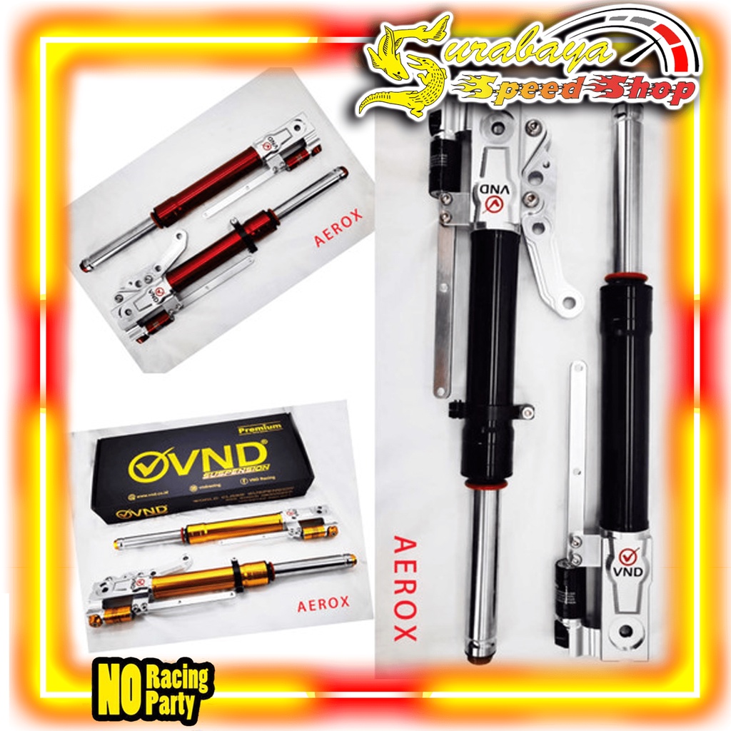 Jual VND Shockbreaker Depan AK 111 B1 Aerox 155 All New Aerox Original