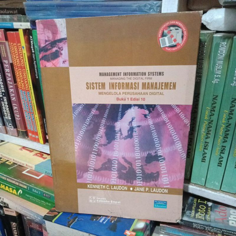 Jual Buku Sistem Informasi Manajemen Kenneth Laudon Shopee Indonesia