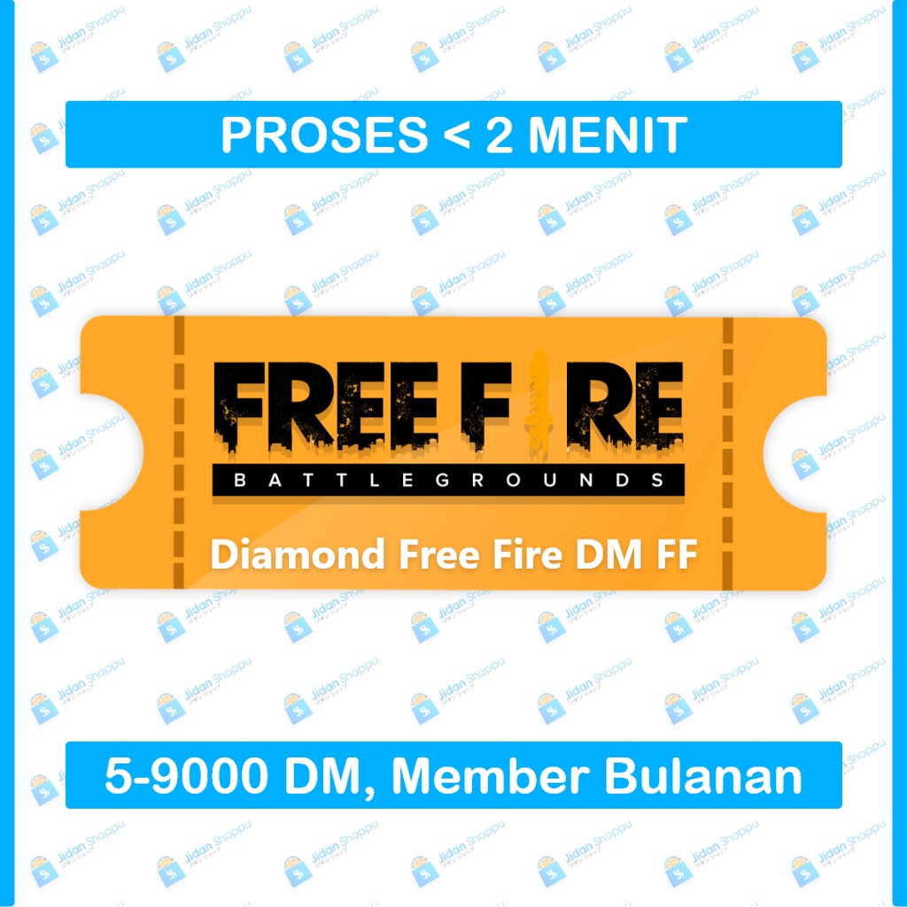 Jual Top Up Diamond Free Fire Murah Via Id Dm Ff Promo Diamond