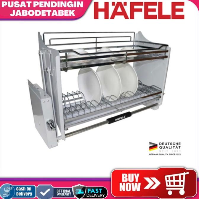 Jual Hafele Pull Down Dish Rack Rak Peralatan Makan Steel