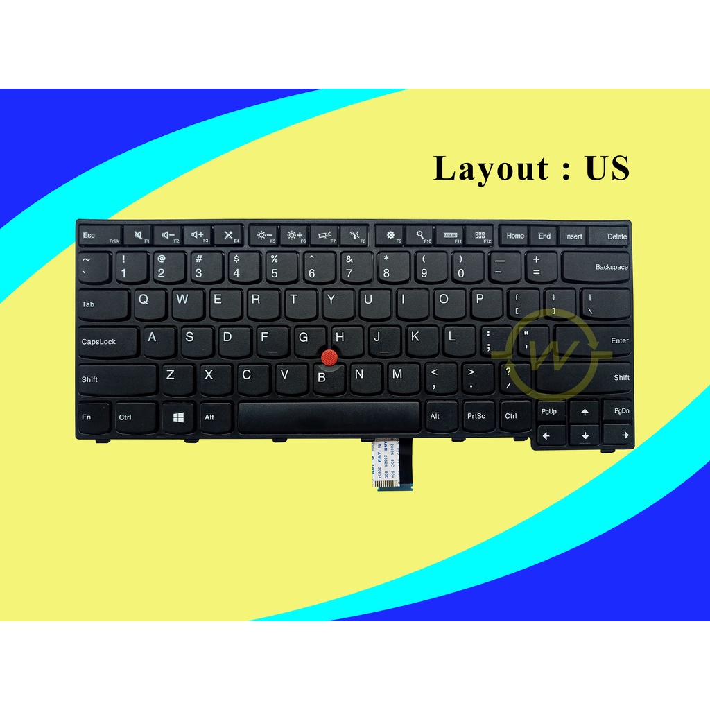 Jual Keyboard Laptop Lenovo Thinkpad T440 E440 E431 T440S T440P T450