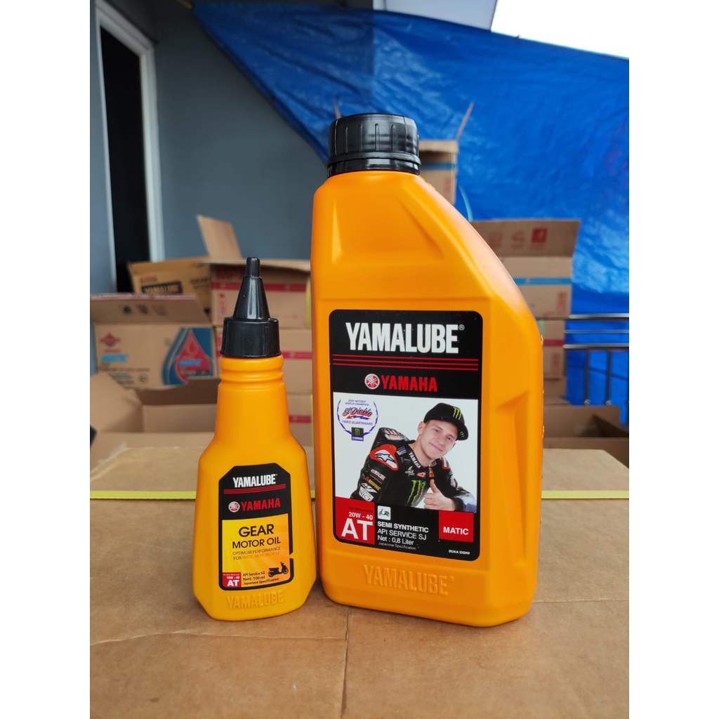 Jual Paket Oli Mesin Yamalube Oil Gear Gardan Motor Yamaha Matic