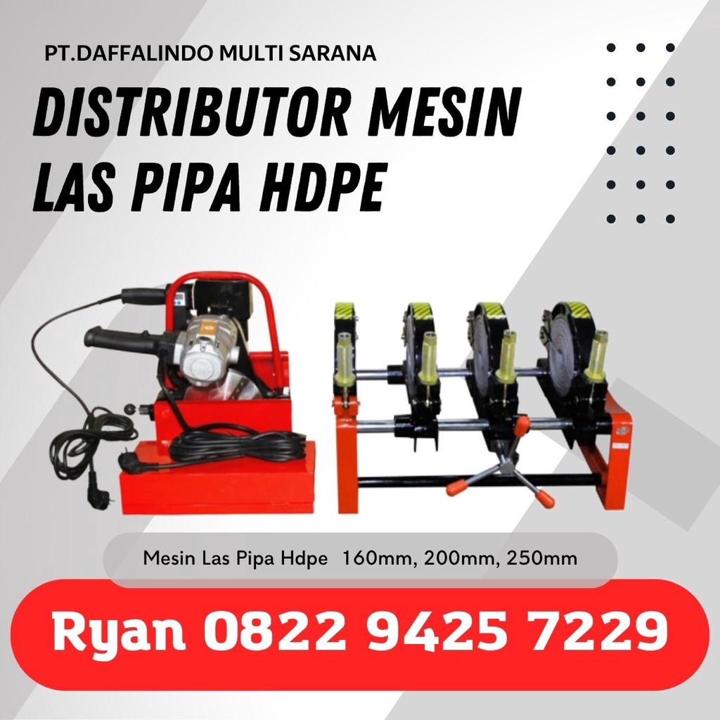 Jual Mesin Sambung Pipa Hdpe Mesin Las Pipa Hdpe Murah Shopee