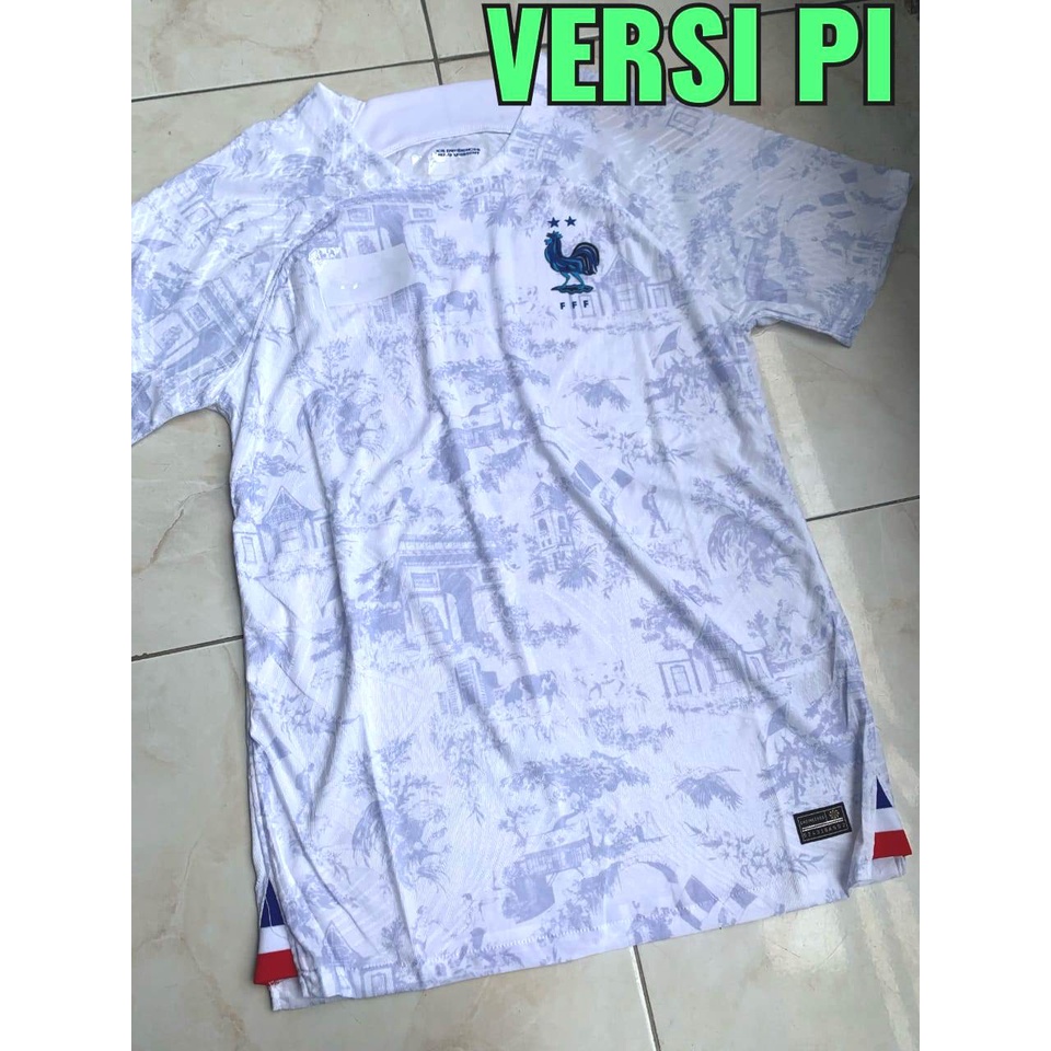 Jual Player Issue Jersey Baju Bola Perancis Away World Cup Piala