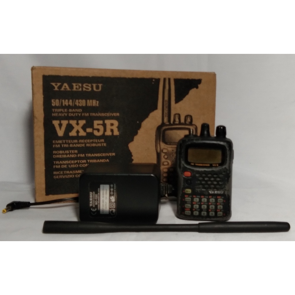 Jual Ht Yaesu Vx R All Band Ori Japan Full Set Shopee Indonesia