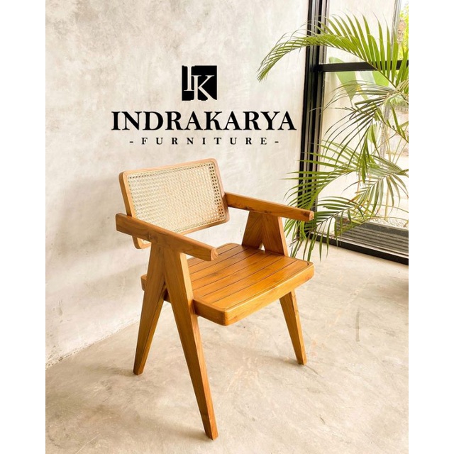 Jual Kursi Cafe Rotan Dining Chair Rattan Kursi Makan Rotan Kursi Cafe