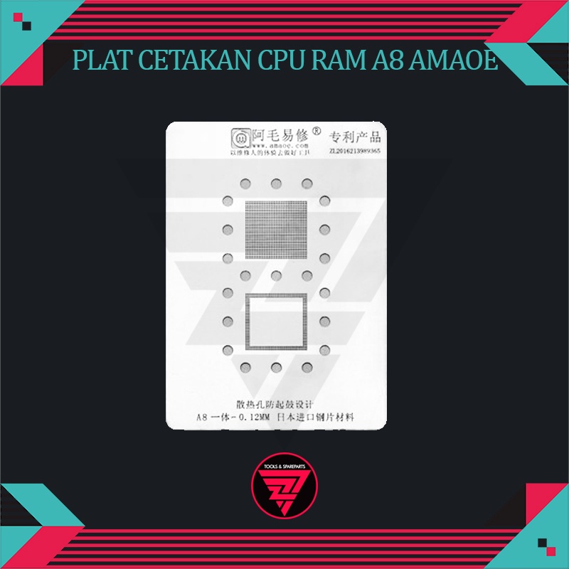 Jual Plat Cetakan A Amaoe Cpu Ram Plat Cetakan Cpu Ram A Cetakan