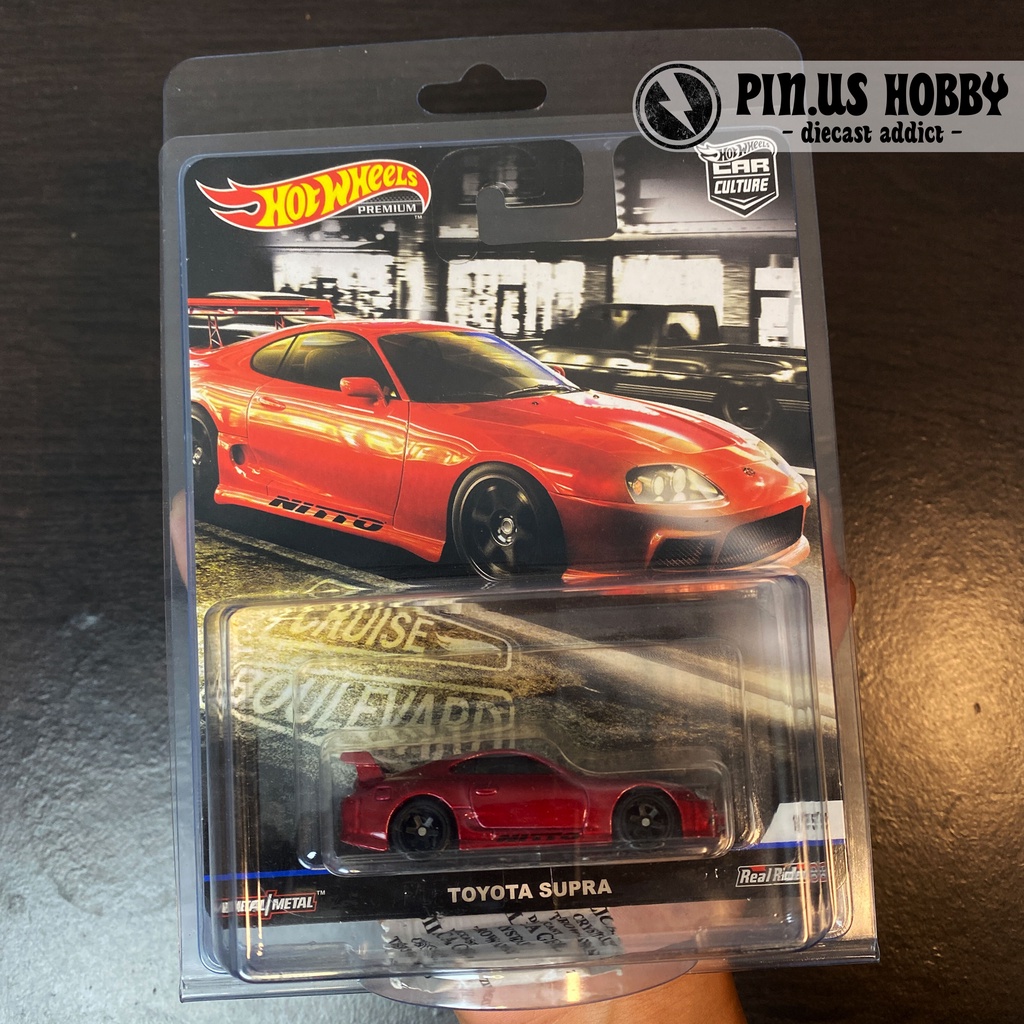 Jual HOTWHEELS PREMIUM TOYOTA SUPRA CRUISE BOULEVARD SERIES