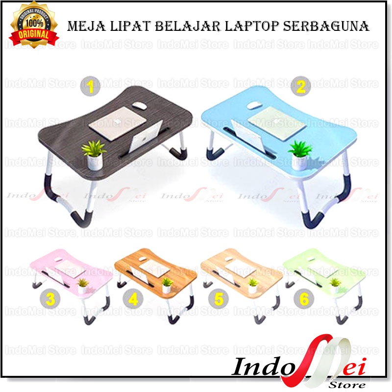 Jual Meja Lipat Belajar Laptop Serbaguna Meja Laptop Aluminium