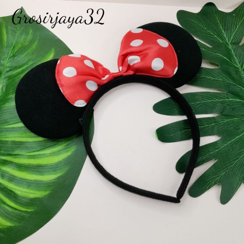 Jual Bando Mickey Mouse Bando Aksesoris Rambut Pita Mickey Mouse Miki