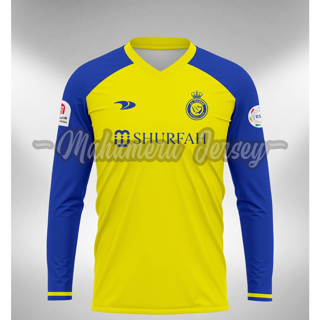 Jual Jersey Al Nassr Home 2022 2023 Lengan Panjang Long Sleeve Shopee