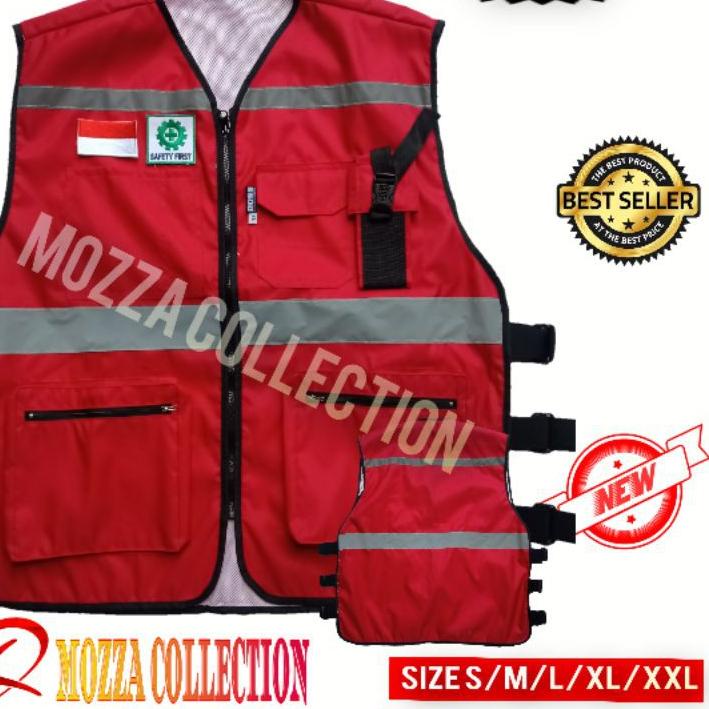 Jual Kal Rompi Safety Vest Taslan Rompi Safety Proyek Rompi Bikers