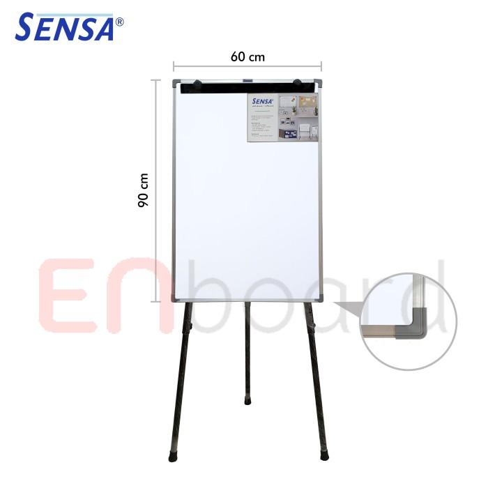 Jual Flip Chart Flipchart Papan Presentasi Non Magnet Sensa X