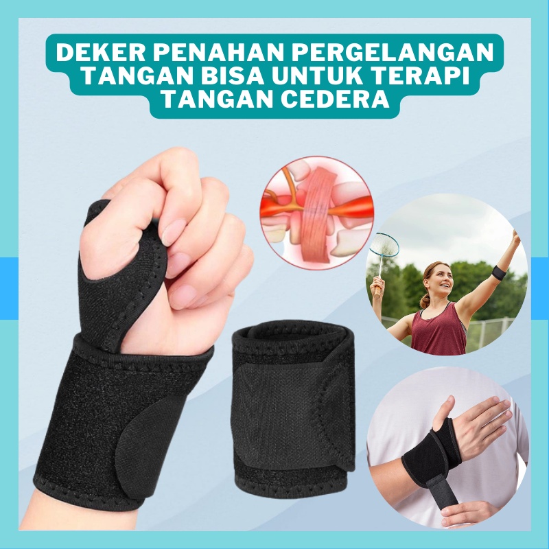 Jual Dekker Alat Pelindung Penahan Pergelangan Tangan Deker Tangan