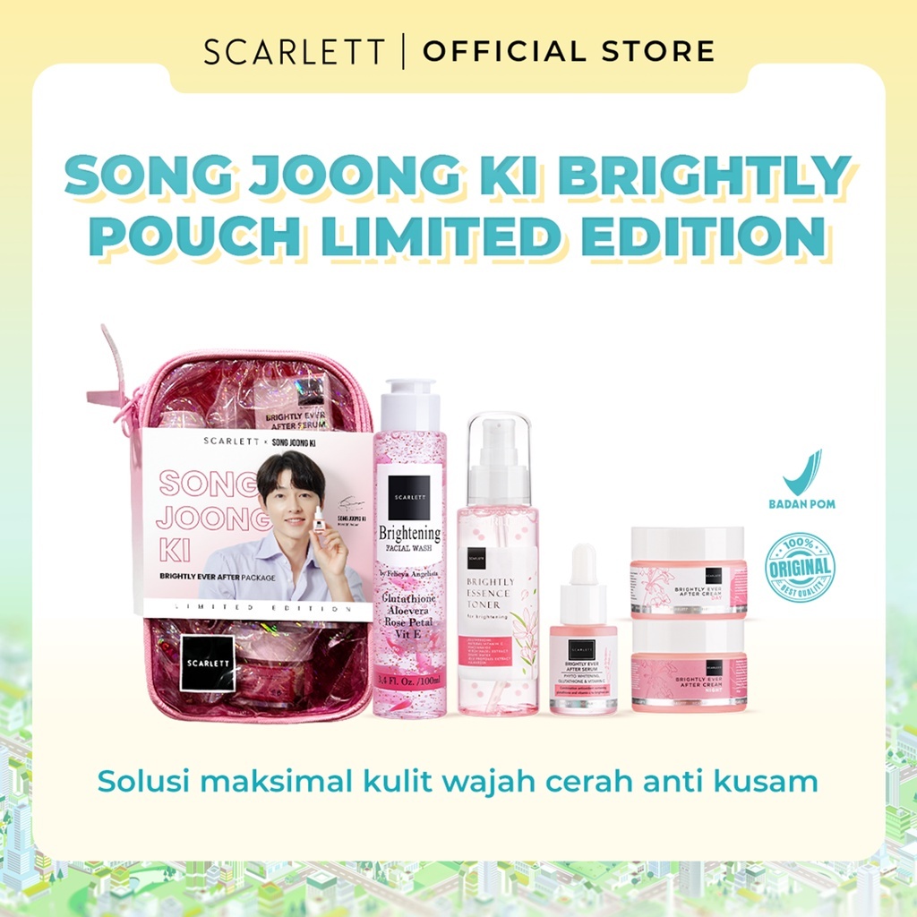 Jual Scarlett X Song Joong Ki Bundling Package Limited Edition Acne