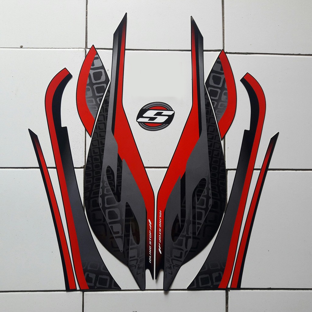 Jual Stiker Striping Lis Body Motor Scoopy Sporty 2019 Lis Body Scoopy