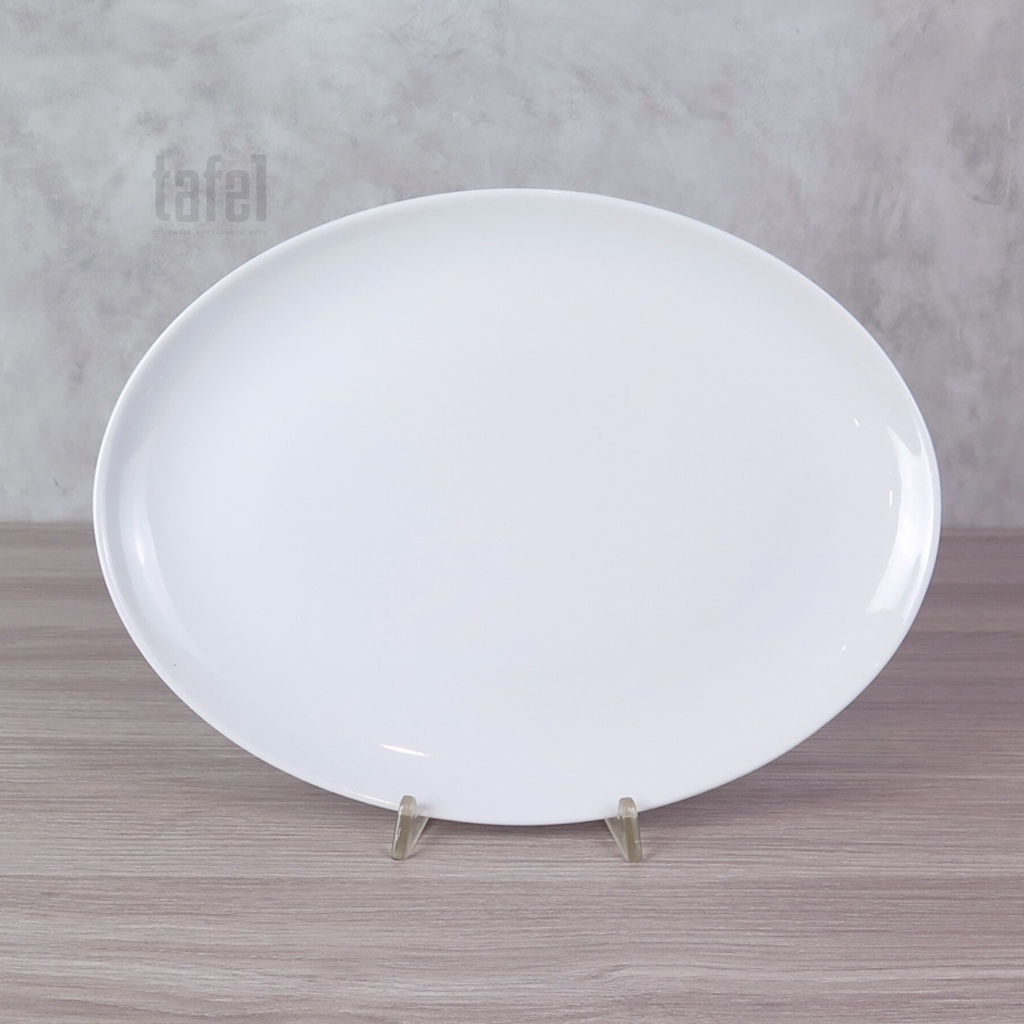 Jual Piring Saji Oval Coupe Horeca Cm Shopee Indonesia