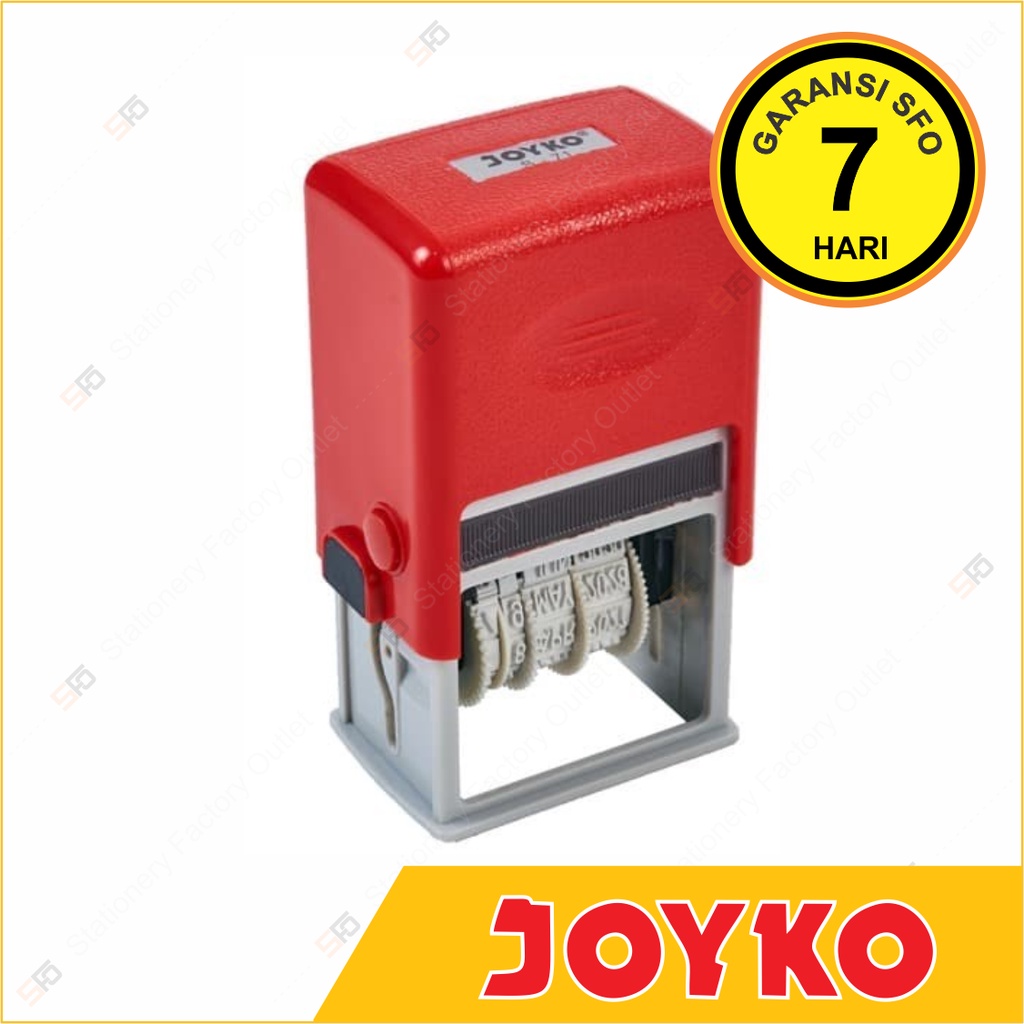 Jual Stempel Tanggal Lunas Joyko S 71 Date Stamp Self Inking