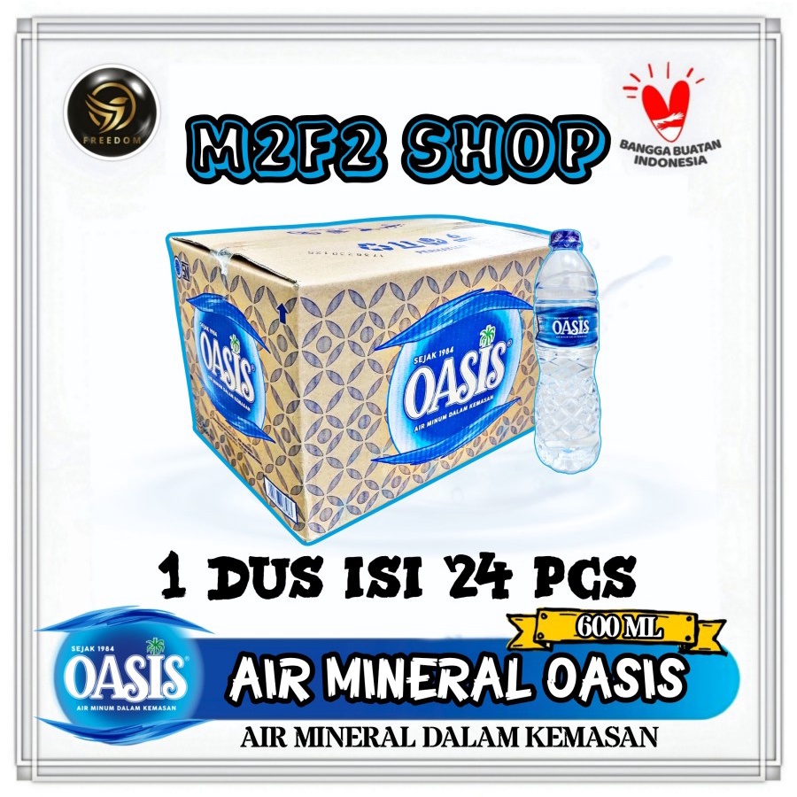 Jual Air Mineral Oasis Botol Tanggung Pet Ml Kemasan Karton