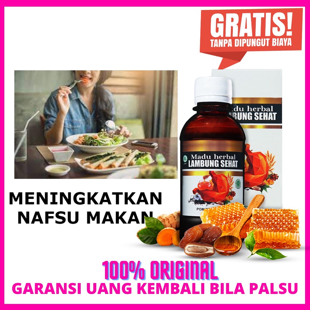 Jual Obat Meningkatkan Nafsu Makan Menambah Berat Badan Madu Herbal