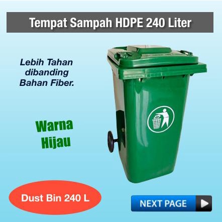 Jual Tempat Sampah Plastik Kleen L Plastic Dust Bin Shopee