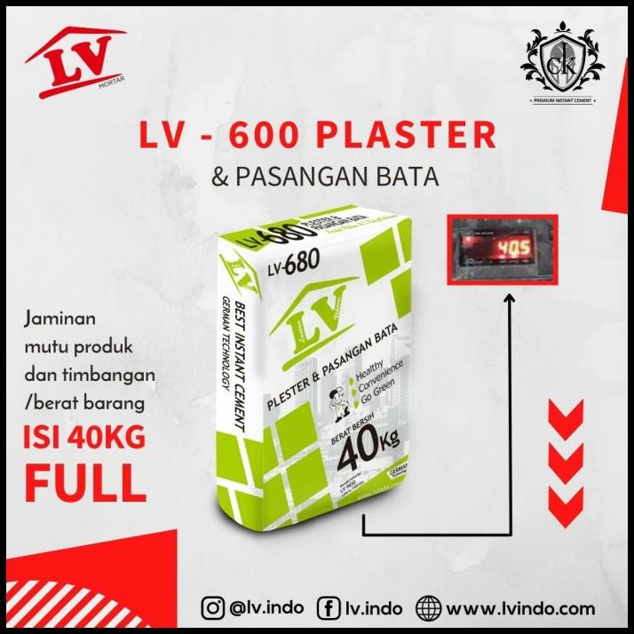 Jual Termurah Lv Lv Mortar Semen Instan Plaster Pasangan Bata Dan