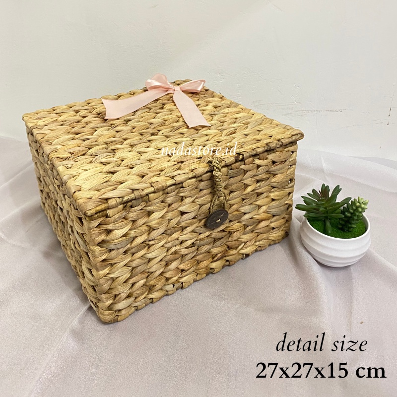 Jual Rustic Home Storage Box Multifungi Hampers Box Kotak Parcel