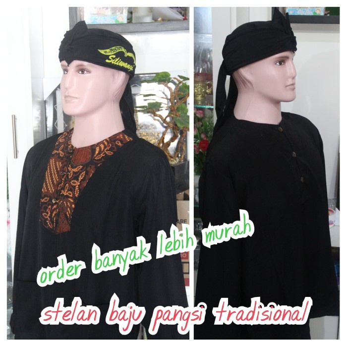 Jual STELAN BAJU PANGSI SILAT TRADISIONAL ADAT SUNDA JAWA DLL SUNDA