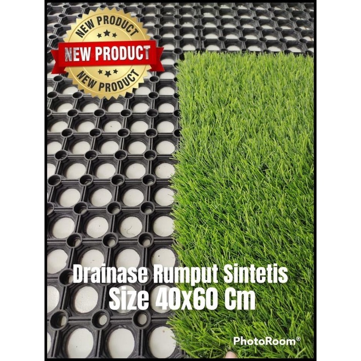 Jual Termurah Resapan Drainase Alas Rumput Sintetis Dari Karet Size