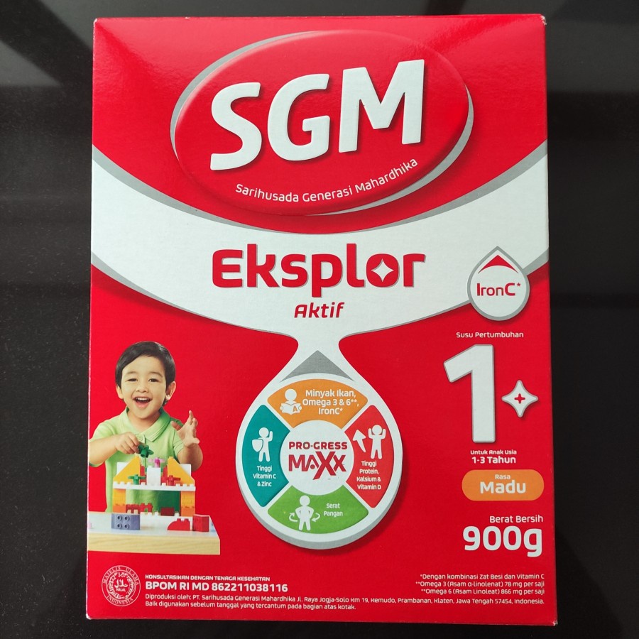 Jual SGM Eksplor 1 Plus Madu 900 Gr Shopee Indonesia