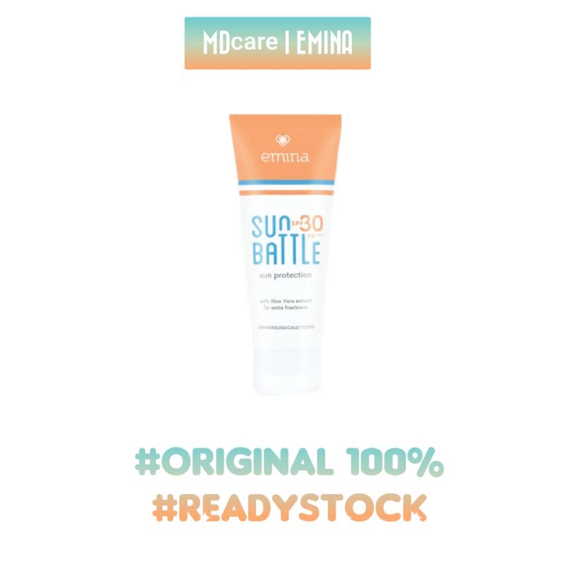 Jual Emina Sun Battle Sun Protection Spf Pa Ml Shopee