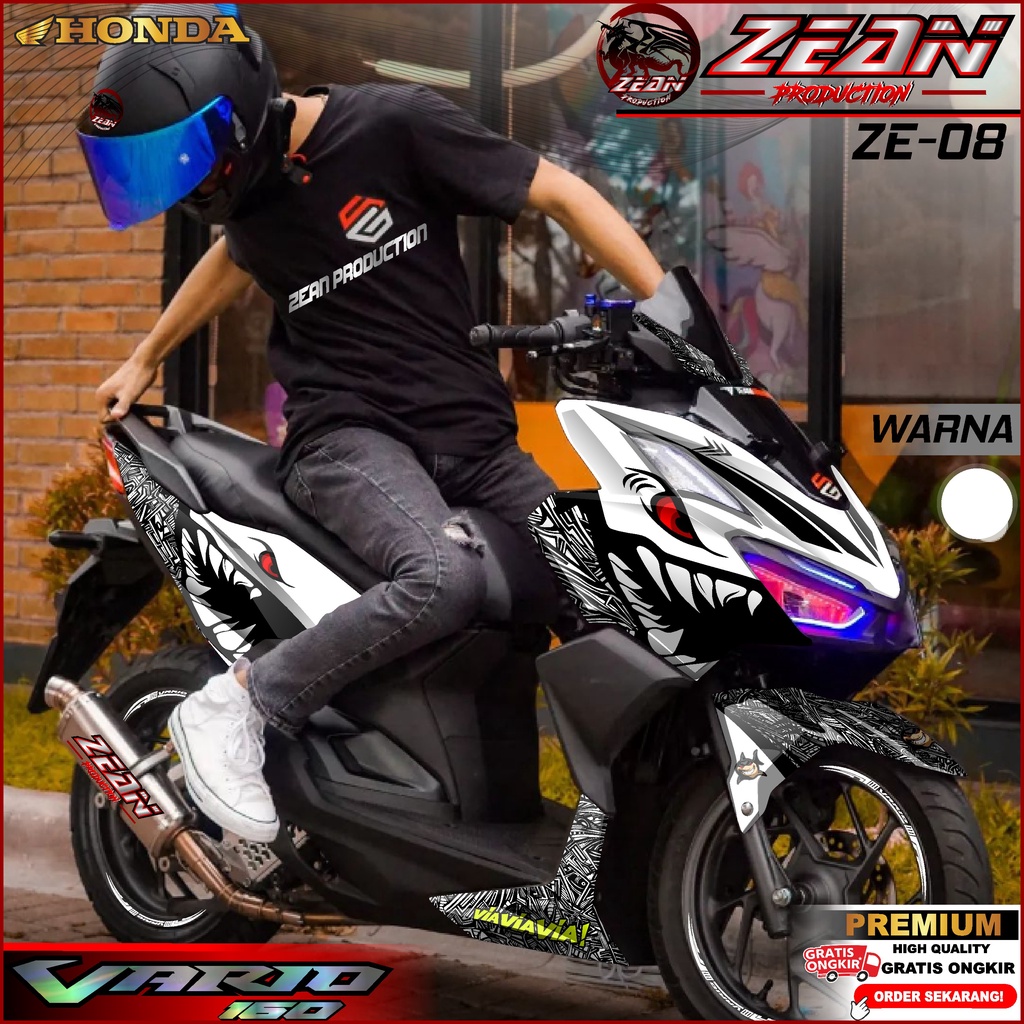 Jual Decal Sticker Variasi FullBody Motor Honda New Vario 160 2022 2023