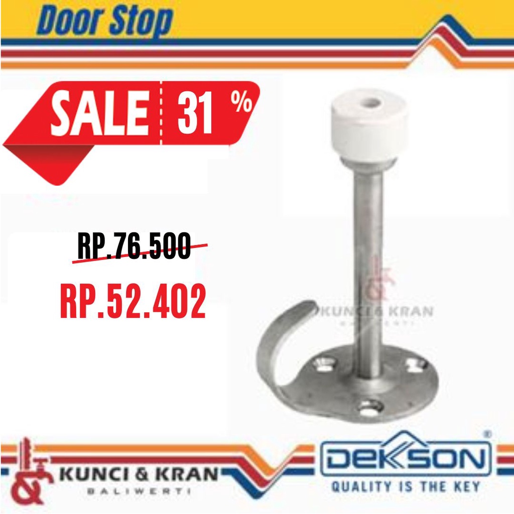 Jual Door Stop Dekkson Ds Sss Penahan Pintu Hook Door Stop