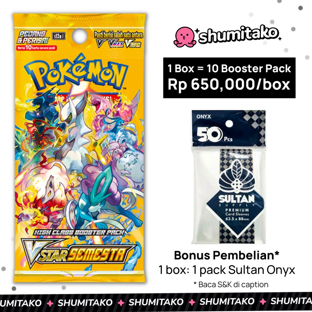 Jual Kartu Pokemon TCG Indonesia VSTAR Semesta S12a Booster Box