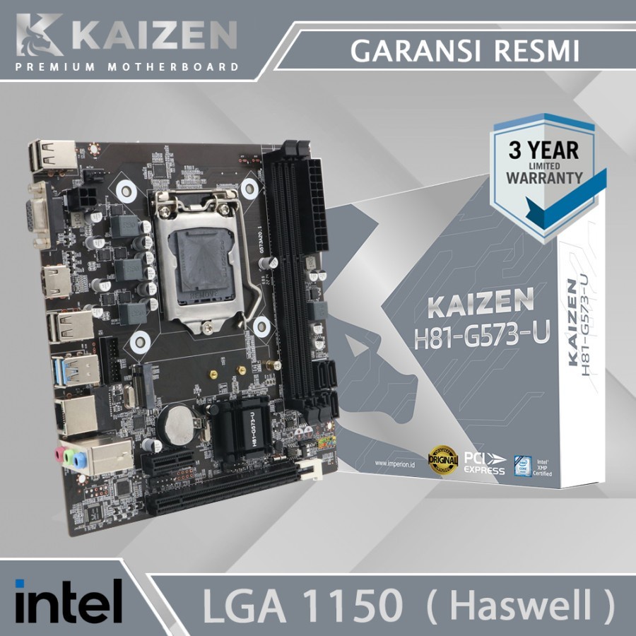 Jual Motherboard Kaizen H Lga Ddr H Mainboard Mobo H