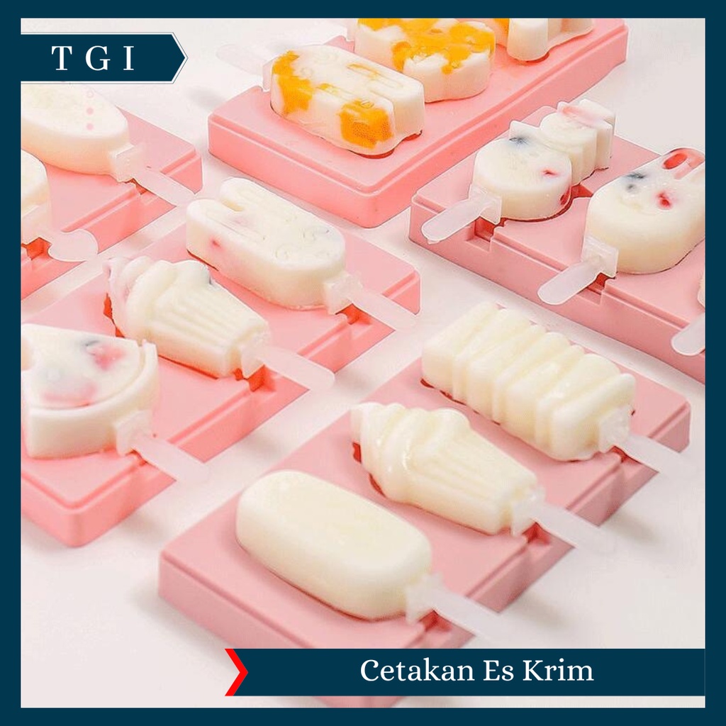 Jual Tgi Cetakan Ice Cream Popsicle Agar Kue Cetakan Stick Es Krim