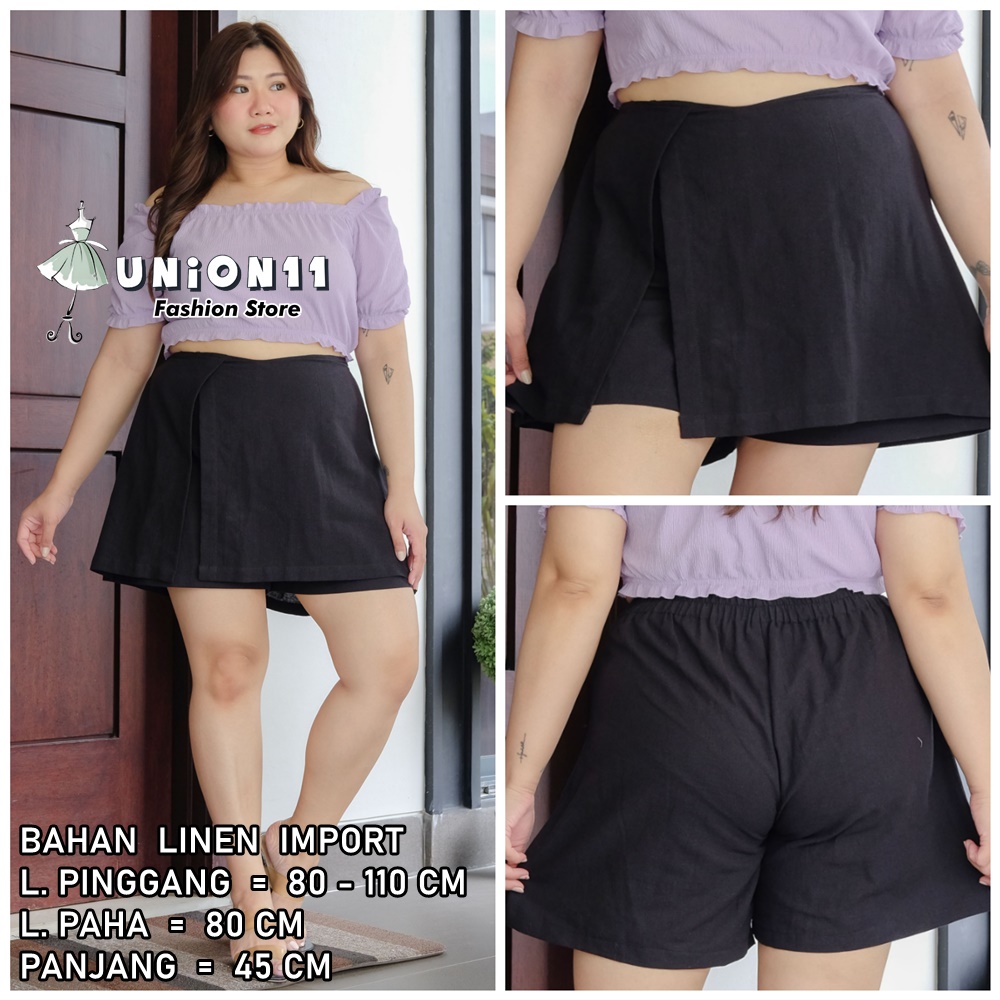 Jual UNION11 ROK CELANA WANITA JUMBO JUMBO SKORT WANITA CELANA