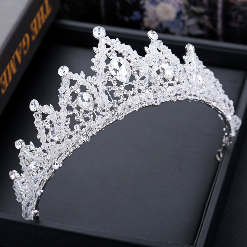 Jual Chava Crown Mahkota Pengantin Multicolour Elegan Aksesoris