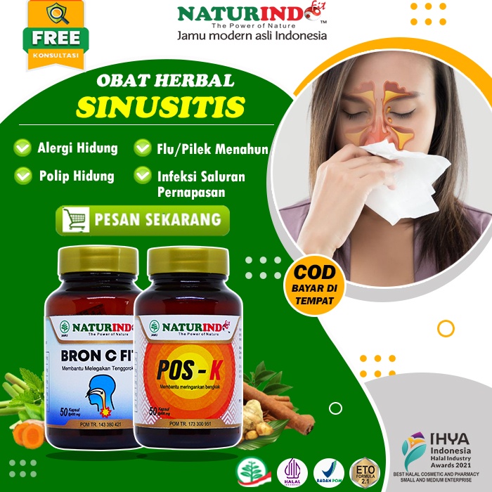 Jual Obat Sinusitis Polip Hidung Paling Ampuh Infeksi Saluran