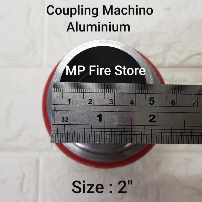 Jual Coupling Fire Hose Machino Inch Kopling Selang Pemadam Aluminium