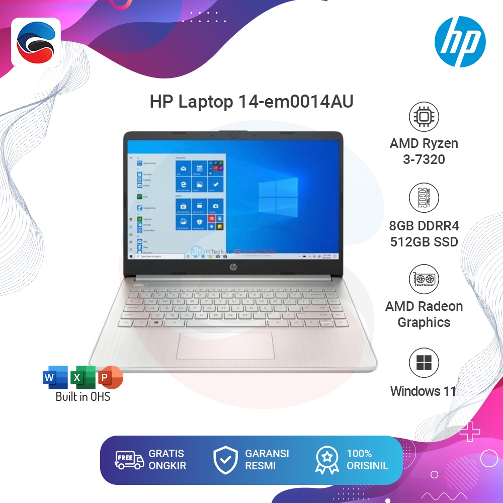 Jual Hp Laptop Em Au Amd Ryzen Gb Gb Win