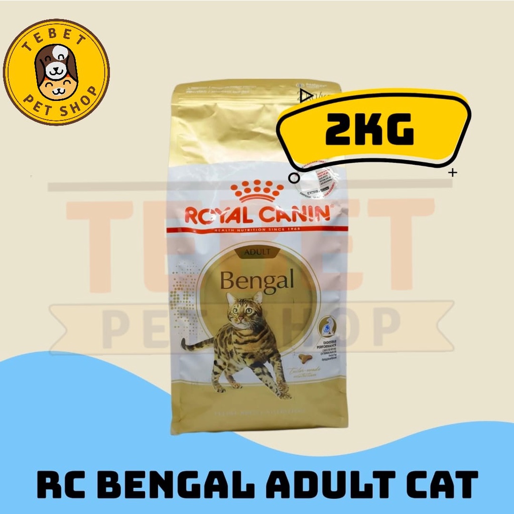 Jual ROYAL CANIN BENGAL 2KG MAKANAN KUCING DEWASA RAS BENGAL Shopee