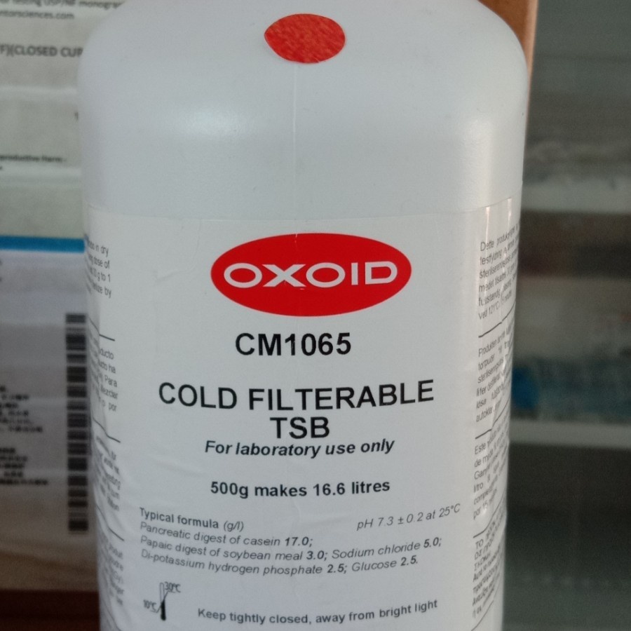 Jual OXOID CM1065B COLD FILTERABLE TRYPTONE SOYA BROTH 500g Shopee